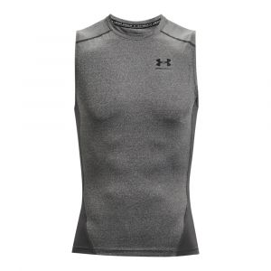 Image de Under Armour Haut sans manches HeatGear Armour pour homme Gray - Taille XL