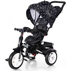 Image de Lorelli Tricycle évolutif bébé / enfant NEO Roues gonflables noir