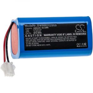 Vhbw Batterie compatible avec Ultenic D5s robot électroménager (3400mAh, 14,8V, Li-ion)