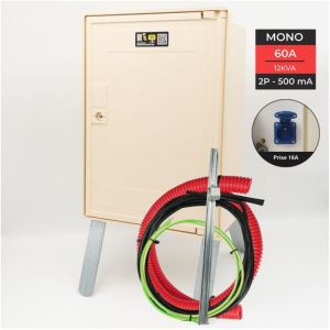 Pack coffret complet 3 m&egrave;tres 12 KW "SOUTERRAIN