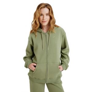 Roxy Surf Stoked Zipped Brushed Sweat &agrave; capuche zipp&eacute; vert