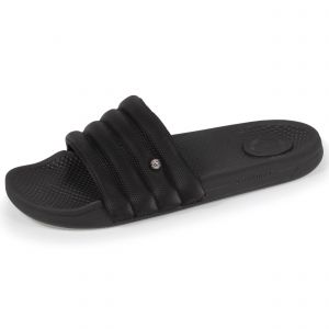 Isotoner Mules claquettes Femme matelassé Noir