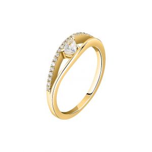 Live Diamond Bague pour femme LDY031180012 375 Or jaune recyl&eacute;