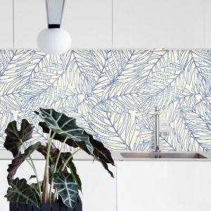 Crédence Adhésive Feuilles Tropicales 200 x 60 cm