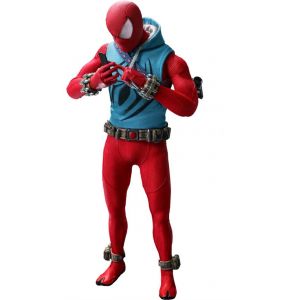 Hot Toys Figurine VGM34 - Marvel Comics - Marvel's Spider-Man - Spider-Man Scarlet Suit Version