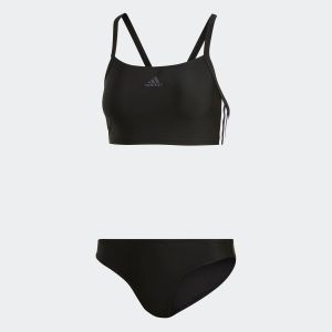 Image de Adidas Maillot de bain 2 pièces Fit 2pc 3s black lady Noir taille : 36 réf : 19045