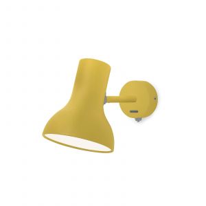 Anglepoise Applique Type 75 Mini / Branchement mural - By Margaret Howell jaune en métal
