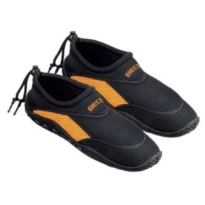 Beco Chaussures aquatiques unisexe noir/orange