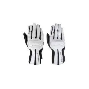 Spidi Charm Lady (noir et blanc) - Gants moto en cuir pour femme