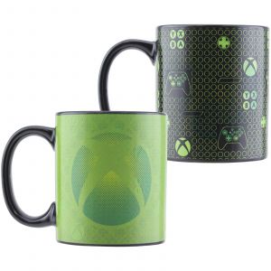 Paladone Tasse à café Xbox en céramique à changement de chaleur | Accessoires mignons sous licence officielle Xbox One