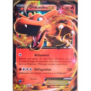Asmodée Dracaufeu Ex - Carte Pokémon 11/106 Série Xy Étincelles