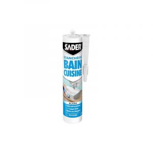 Image de Sader Mastic bain/cuisine 280ml blanc - Categorie fantome