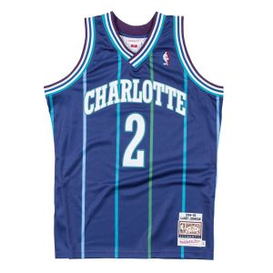Mitchell & ness Maillot NBA Charlotte Hornets Larry Johnson