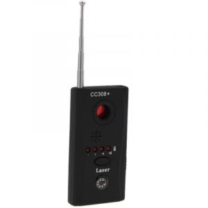 WeWoo Détecteur de signal WiFi noir Multi de Lentille de la Caméra Sans Fil Détection de d'Onde Radio Portée de Périphérie RF GSM