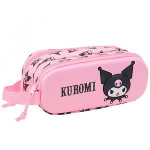 Safta Trousse &agrave; crayons enfant Hello Kitty Kuromi 3D