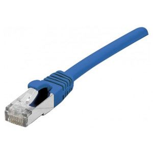 Cordon RJ45 catégorie 5e F/UTP snagless bleu - 20 m