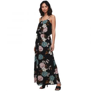 Image de Only Robe Longue Winner Maxi 42 Black / Aop Field Of Flower