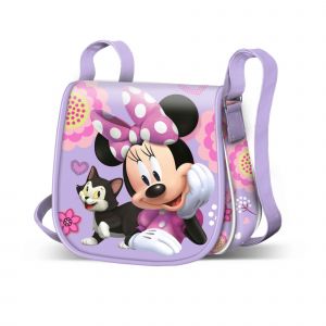 Disney Minnie Mouse Cat-Sac &agrave; Bandouli&egrave;re Muffin Mini, Lilas, 17 x 16 cm