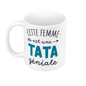 Image de Mug Céramique Cette Femme est une Tata Géniale Tante