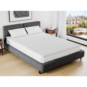 Surmatelas 160 x 200 cm mémoire de forme 7 zones ép.5cm - ARTISSA de YSMÉE