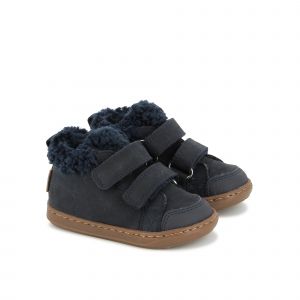 Shoo Pom Baskets bébé fille Bouba scratch wool