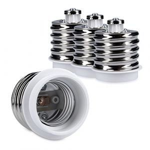 Kwmobile 4 adaptateurs base de lampe converter E40 douille &agrave; E27