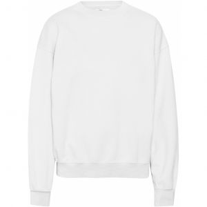 Sweatshirt col rond Colorful Standard Organic oversized optical white