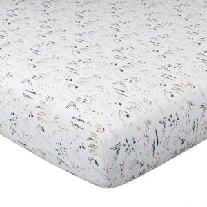 Drap housse percale de coton FRAICHEUR - multicolore