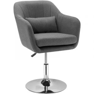 MH Fauteuil de bureau lounge reynald gris