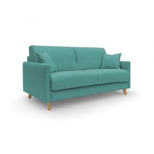 Canapé lit convertible en tissu imperméable 180 cm vert