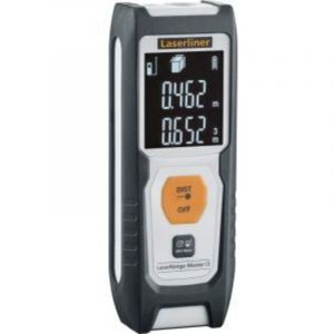 Laserliner T&eacute;l&eacute;m&egrave;tre laser avec sacoche et piles LaserRange-Master i3 - 30 m EcoLine