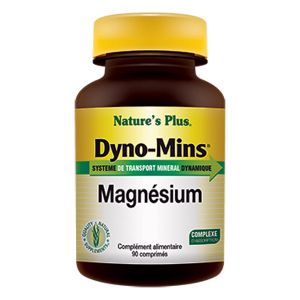 Nature's Plus Dyno mins magnésium - 90 comprimés