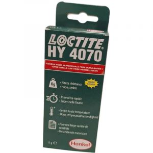 Loctite Colle de r&eacute;paration structurale gel hybride cyanoacrylate ou acrylique HY 4070 11 g Seringue double Accessoires et entretien (2237458 )