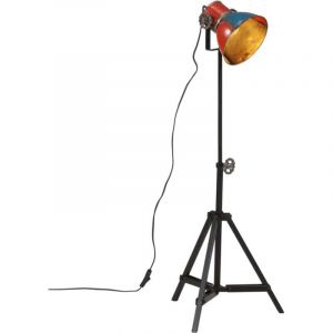 VidaXL Lampadaire 25 W multicolore 35x35x65/95 cm E27