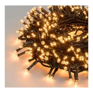 Image de Lotti Guirlande lumineuse compacte NTL - 14,9 m - 720 LED blanc traditionnel - Longueur : 14,9 m - 720 LED - Lumi&egrave;re fixe + 7 jeux de lumi&egrave;re : blanc traditionnel - Transformateur : 24 V