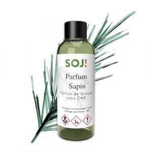 Concentr&eacute; de Parfum pour Bougies Cr&eacute;ation de Bougies sans CMR de Grasse 30 ml (Sapin)