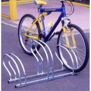 Mottez Râtelier range 5 vélos côte à côte B200C