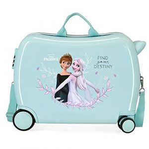 Frozen Memories Valise pour Enfant Bleu 50 x 39 x 20 cm Rigide ABS Fermeture à Combinaison latérale 34 l 1,8 kg 4 Roues