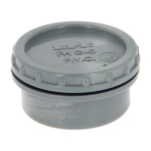 Adequa Tampon de visite PVC mâle-femelle O40