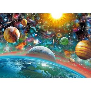 Puzzle Adulte Le Systeme Solaire Et Les Planetes 1000 Pieces Collection Espace
