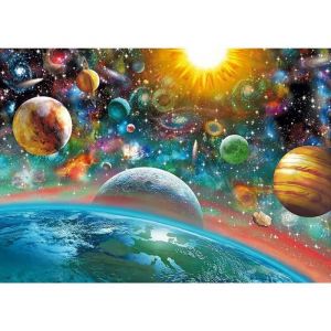 Puzzle Adulte Le Systeme Solaire Et Les Planetes 1000 Pieces Collection Espace