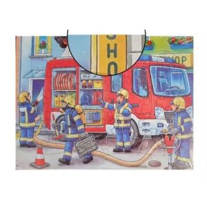 Puzzles 40 pi&egrave;ces pour enfants pompiers