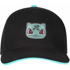 Casquette Gaming de Pokémon - Bulbizarre - Badge - pour Unisexe - noir