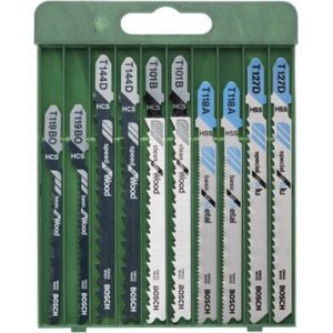 Bosch 2609256746 - Lames de scie sauteuse x10 Tige en T