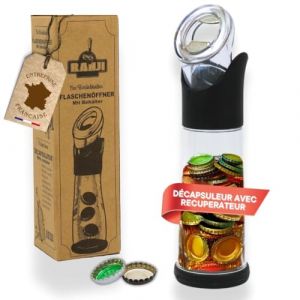 Ranji - Décapsuleur avec Récipient Intégré - Collecte Facile des Capsules