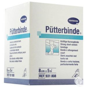 Hartmann P&uuml;tterbinde 8cm x 5m Pi&egrave;ce 1 (9318082)