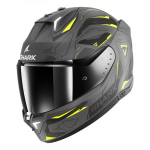 Shark Casque intégral Skwal i3 Linik anthracite/jaune/noir mat- M