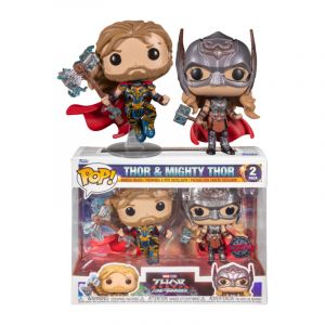 Funko 2 PACK THOR ET MIGHTY THOR / THOR LOVE AND THUNDER / FIGURINE POP / EXCLUSIVE SPECIAL EDITION