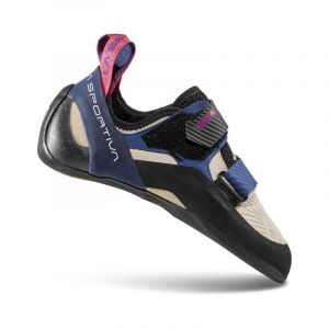 La Sportiva Katana Woman White/Storm Blue 39,5 Chaussons d'escalade