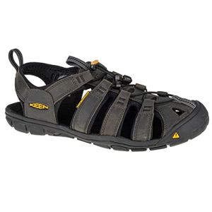 Keen Clearwater CNX, Sandales Homme, Gris (Magnet Black Cuir), 39.5 EU
